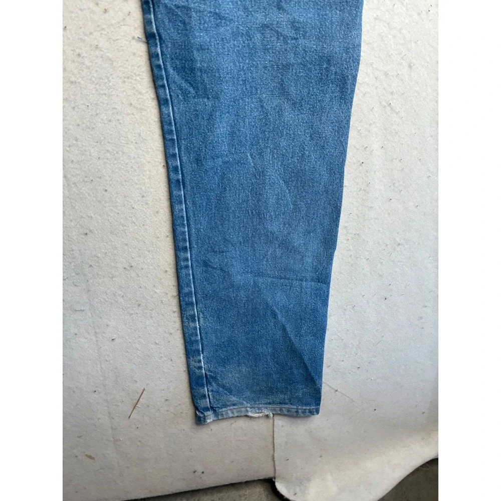 Wrangler Cowboy Cut Mens Straight Leg Jeans Blue Denim 13MWZPW 35x36